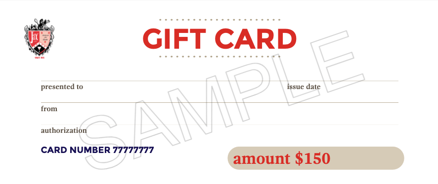 Jax Cafe Print-At-Home Gift Card