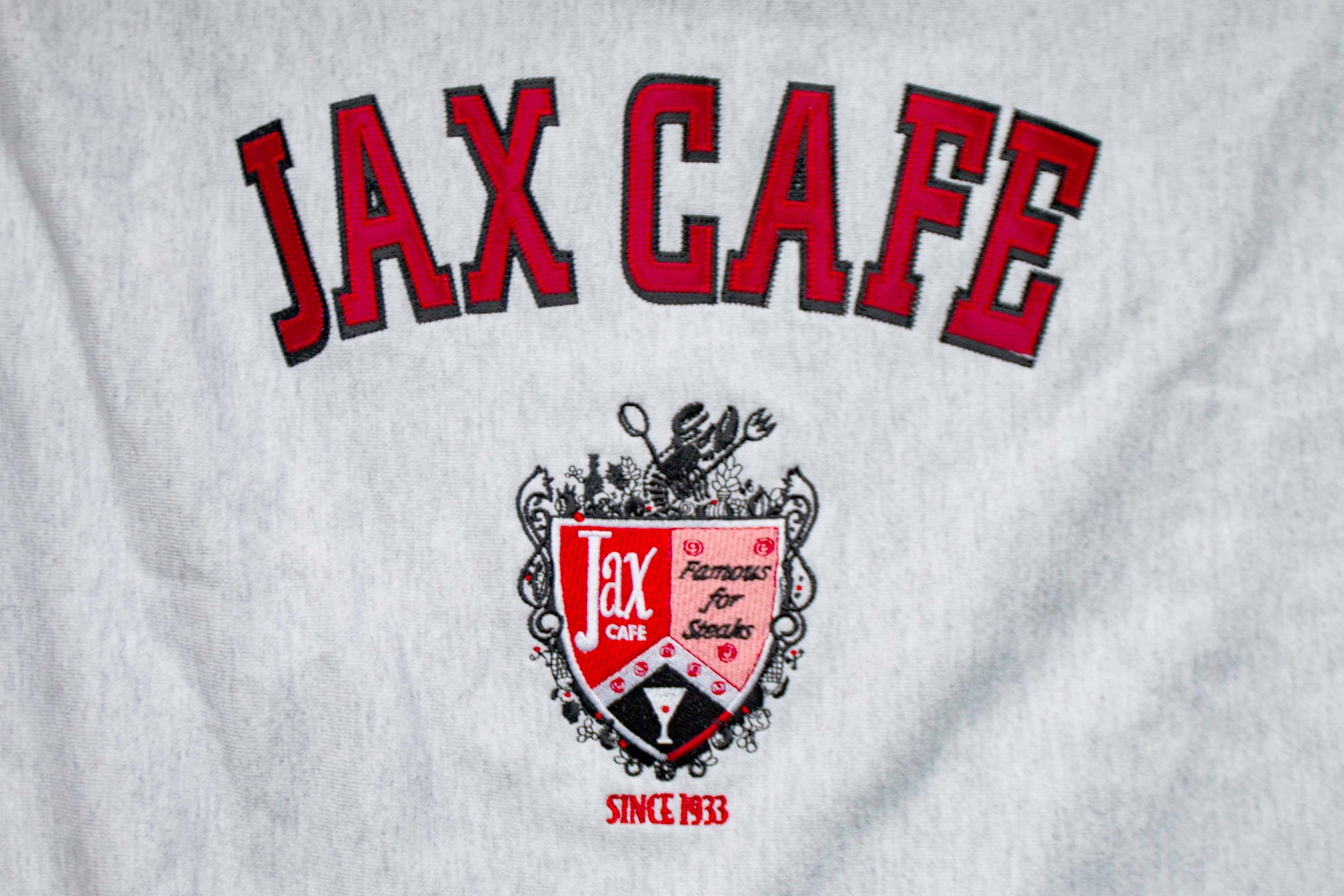 Jax Cafe Famous for steaks since 1933